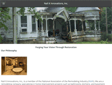 Tablet Screenshot of nailitinnovations.com